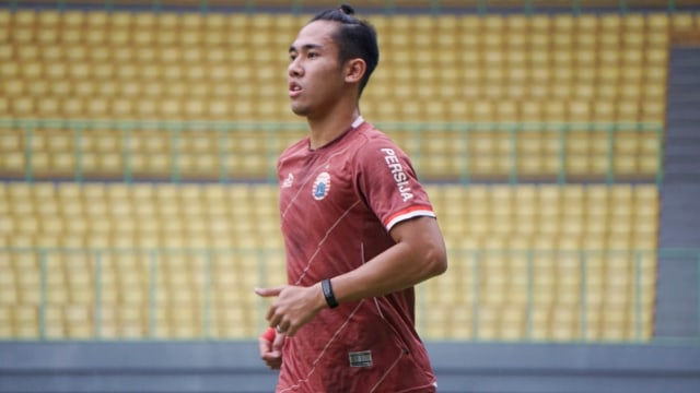 Pemain Persija Jakarta, Ryuji Utomo. Foto: Iqbal Firdaus/kumparan