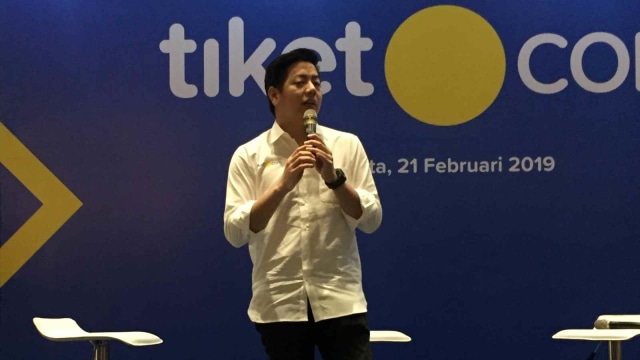 Co Founder & Chief Marketing Officer tiket.com Gaery Undarsa. Foto: Selfy Momongan/kumparan