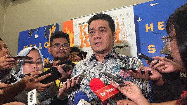 Juru bicara BPN Prabowo-Sandi, Riza Patria. Foto: Lutfan Darmawan/kumparan