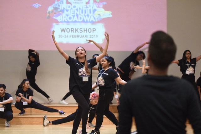 Program Indonesia Menuju Broadway. Foto: Dok. Bakti Budaya Djarum Foundation
