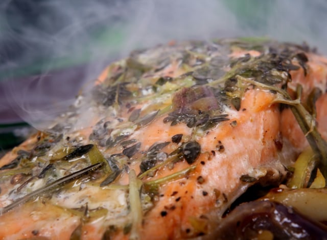 Ilustrasi salmon chan chan yaki. Foto: Pixabay
