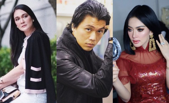 Luna Maya, Reino Barack, dan Syahrini (Foto: kumparan)