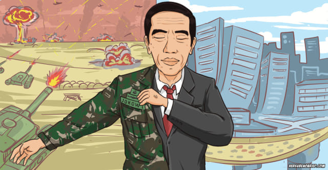 Ilustrasi Presiden Joko Widodo Foto: hersubeno