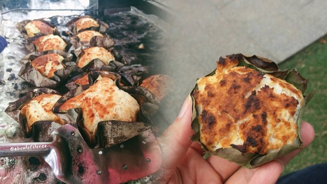 Kue Bika khas Padang Foto: Instagram @abowlofclover & @hannie_wirya