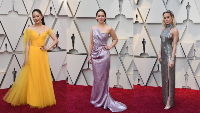 Aktris dengan busana terbaik di karpet merah Oscars 2019 Foto: AFP/MARK RALSTON
