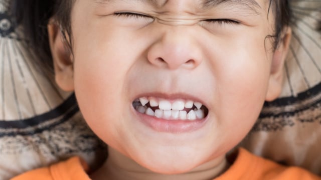 Ilustrasi anak balita yang suka mengigigit Foto: Shutterstock