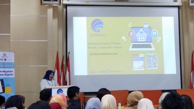 Direktur Informasi dan Komunikasi Perekonomian dan Maritim Kominfo, Septriana Tangkary. Foto: Selfy Sandra Momongan/kumparan