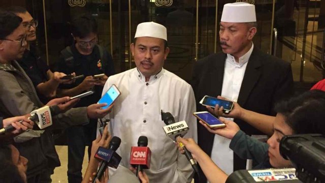 Ketua Umum Persaudaraan 212, Slamet Maarif. Foto: Rafyq Panjaitan/kumparan