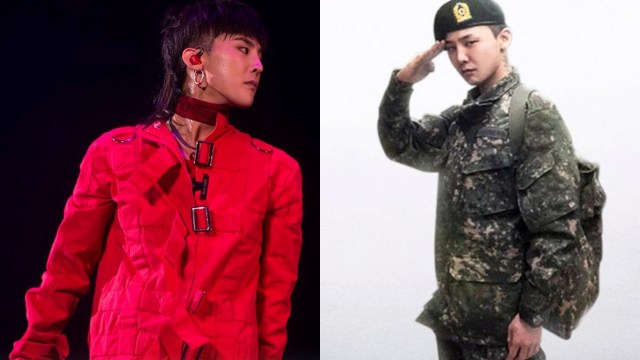G-Dragon Militer Foto: Facebook @gdragon