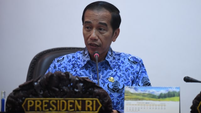 Presiden Joko Widodo. Foto: ANTARA FOTO/Akbar Nugroho Gumay