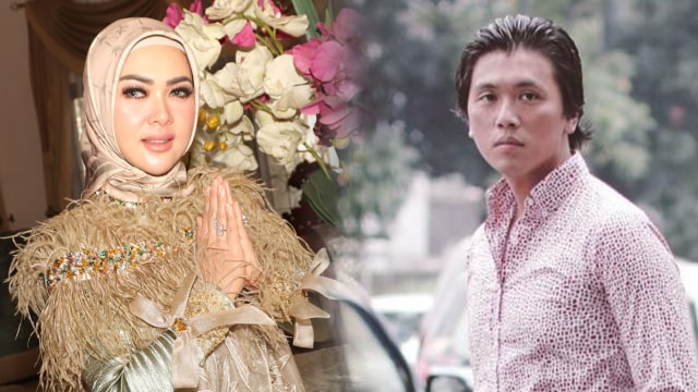 Syahrini dan Reino Barack. Foto: Munady Widjaja dan Instagram/@reinobarack