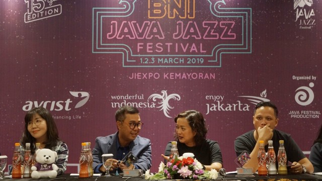 Konfrensi Pers BNI Java Jazz 2019 di Hotel Borobudur, Rabu (27/2/2019). Foto: Irfan Adi Saputra/kumparan