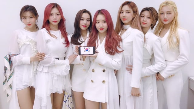 Grup idola K-Pop, Dreamcatcher. Foto: Facebook/@happyfacedreamcatcher