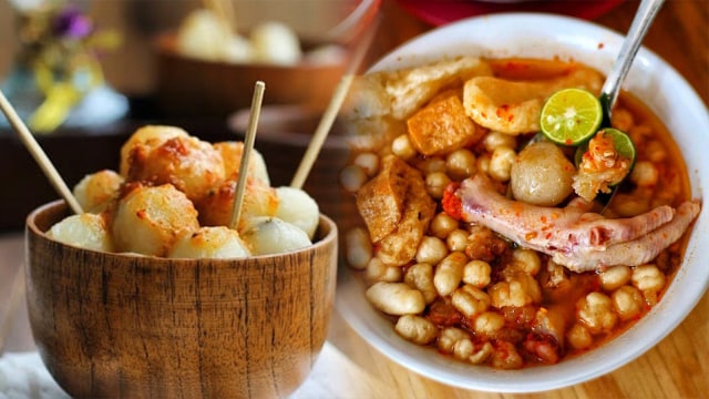 Jajanan serba aci asal Bandung. Foto: Instagram/@moeslims_kitchen, Instagram/@sigerfoodies