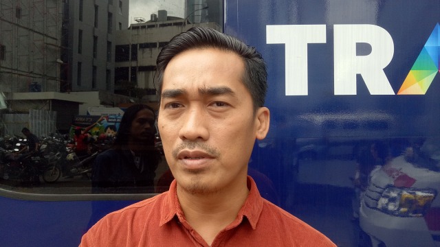 Dide Irawan, vokalis 'Hijau Daun'. Foto: Aria Pradana/kumparan