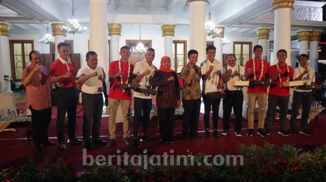 Gubernur Beri Apresiasi 4 Pemain Timnas U-22 Asal Jatim