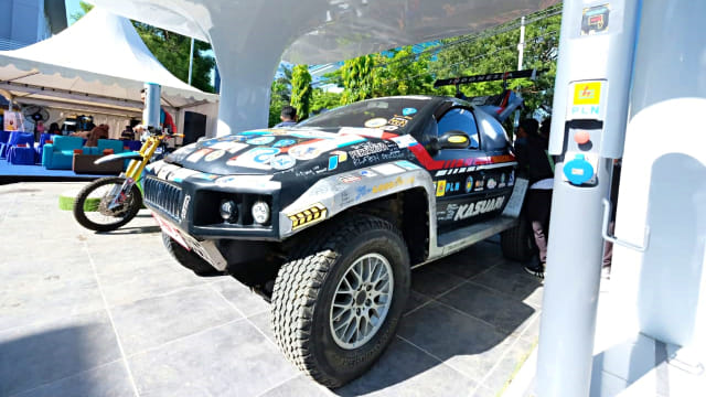 Pameran mobil bertenaga listrik, Kasuari buatan ITS. Foto: Dok. PLN