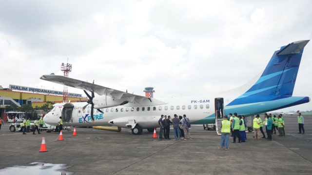 Garuda Indonesia di Halim Perdanakusuma Foto: Dok. Garuda Indonesia