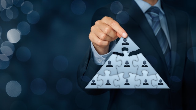 Ilustrasi MLM (Multi Level Marketing). Foto: Shutter Stock