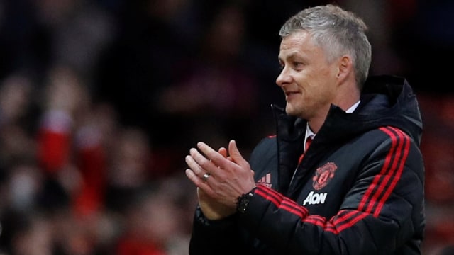 Solskjaer di akhir laga Southampton vs United. Foto: REUTERS/Phil Noble