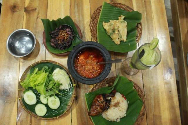 Menu Best Seller Sambel Alu Lampung yang wajib pengunjung coba | foto: Latifah Desti Lustikasari/Lampung Geh