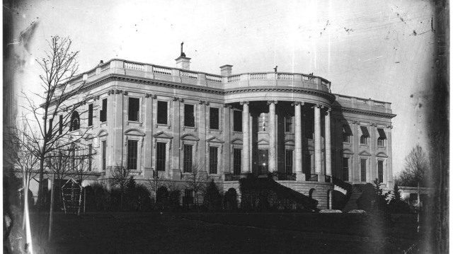 Gedung Putih pada 1846 Foto: United States Library of Congress