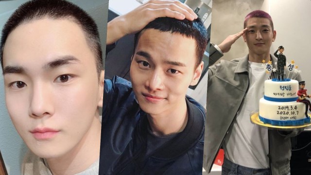 Idola K-Pop yang menjalani wajib militer 4 Maret 2019. Foto: Berbagai Sumber