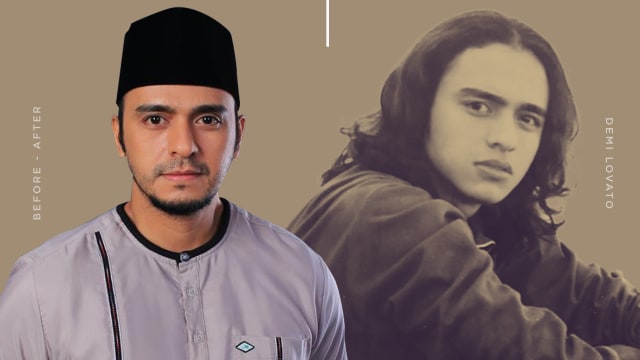 Penampilan Ali Zainal Dulu dan Sekarang. Foto: Infografik: Nunki Lasmaria Pangaribuan/kumparan.