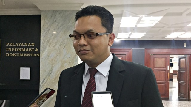 Juru Bicara MK, Fajar Laksono. Foto: Darin Atiandina/kumparan