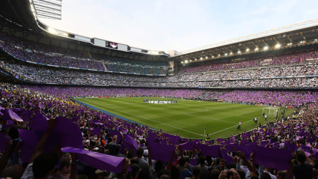 Santiago Bernabeu, rumah megah milik Real Madrid.