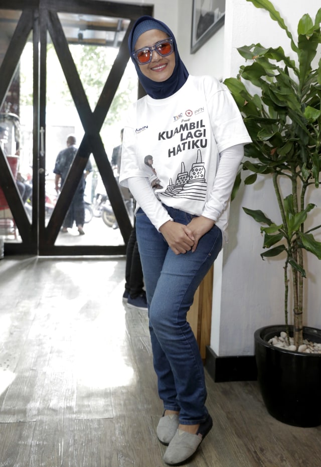 Pemain Film 'Kuambil Lagi Hatiku', Ria Irawan. Foto: Ronny/kumparan