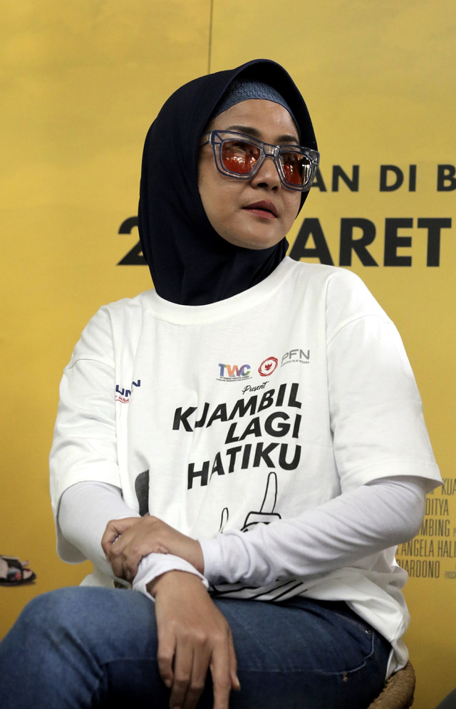 Pemain Film 'Kuambil Lagi Hatiku', Ria Irawan. Foto: Ronny/kumparan