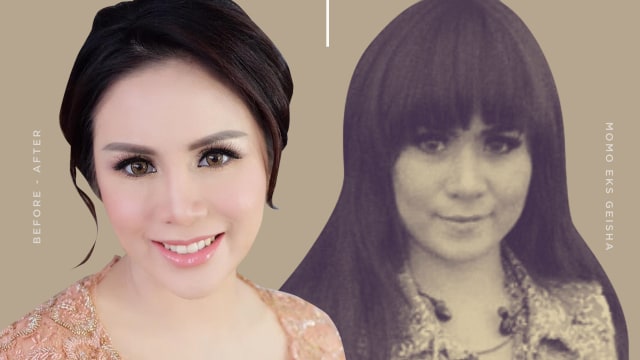 Penyanyi sekaligus mantan vokalis grup musik Geisha, Momo. Foto: Infografik: Putri Sarah Arifira.