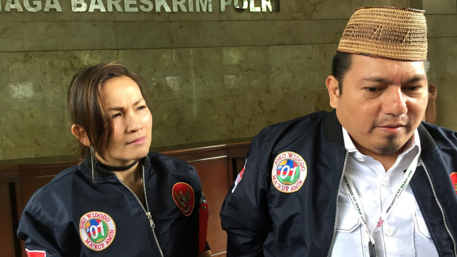 Direktur Hukum dan Advokasi Tim Kampanye Nasional (TKN) Jokowi-Ma’ruf, Irfan Pulungan di Bareskrim Polri, Rabu (6/3). Foto: Fachrul Irwinsyah/kumparan