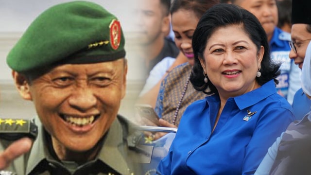 Pramono Edhie dan Ani Yudhoyono. Foto: Antara dan kumparan