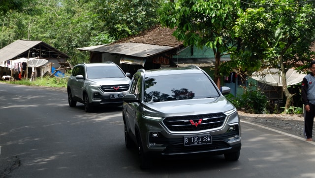 Test drive Wuling Almaz menyusuri jalanan berkelok-kelok menuju Bandung dari Sukabumi Foto: Aditya Pratama Niagara/kumparanOTO
