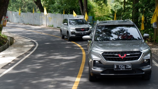 Test drive Wuling Almaz menyusuri jalanan berkelok-kelok menuju Bandung dari Sukabumi Foto: Aditya Pratama Niagara/kumparanOTO