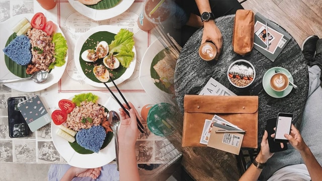 5 Tempat Nongkrong Kece dengan Konsep Menarik di Surabaya. Foto: Instagram/@mamanoi.sby, Instagram/@tempati.sub