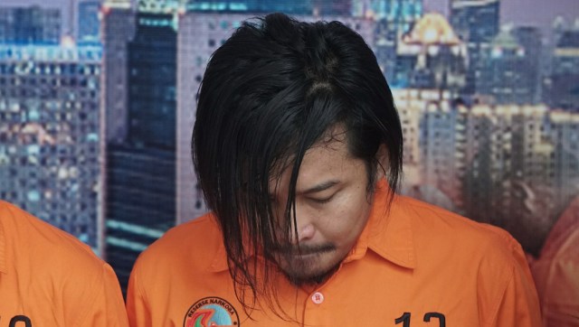 Rilis pengungkapan kasus narkoba yang menjerat artis Zulkifli di Ditresnarkoba Polda Metro Jaya, Jakarta, Jumat (8/3). Foto: Nugroho Sejati/kumparan