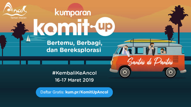 kumparan Komit-Up Ancol Foto: kumparan