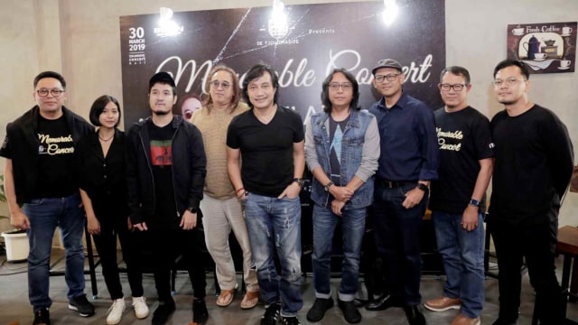 Konferensi pers konser Memorable Concert 'Love at The First Sight' KLa Project. Foto: Aria Pradana/kumparan