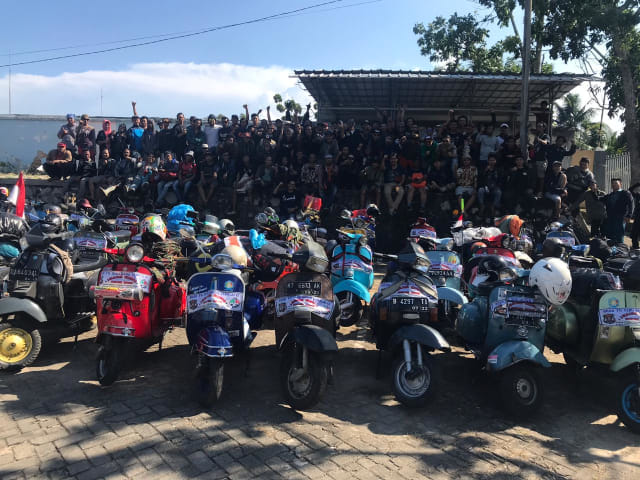 Para pecinta scooter siap meramaikan Temu Scooter Serumpun Sebalai 2019 di Grand Bangka City (GBC) mulai  tanggal 9 hingga 10 Maret 2019.(ist)