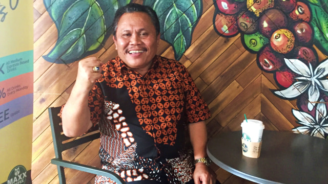 Jhonny Allen Marbun Caleg DPR RI Partai Demokrat Dapil I Sumatera Utara. Foto: Agritama Prasetyanto/kumparan