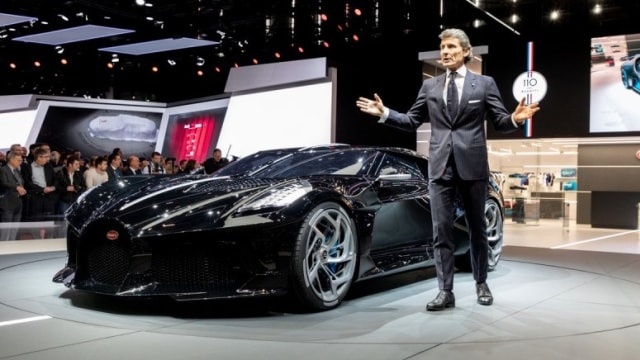 Peluncuran Bugatti La Voiture Noire Foto: dok. Carscoops