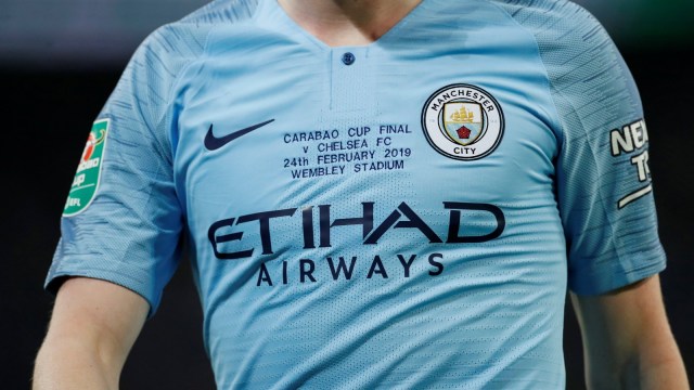 Jersi Manchester City. Foto: Reuters/Carl Recine