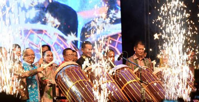 Pembukaan Pekan Raya Sumatera Utara 2019