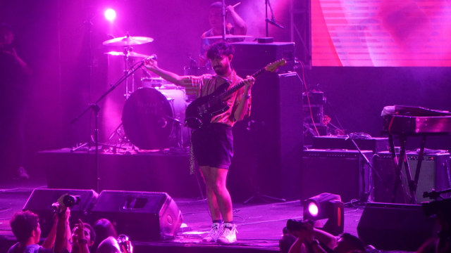 Elephant Kind di The 9th Music Gallery, Senayan, Jakarta, Sabtu (9/3) Foto: Irfan Adi Saputra/kumparan