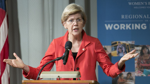 Calon Presdien AS, Elizabeth Warent Foto: US Department of Labor/ Wikimedia Commons