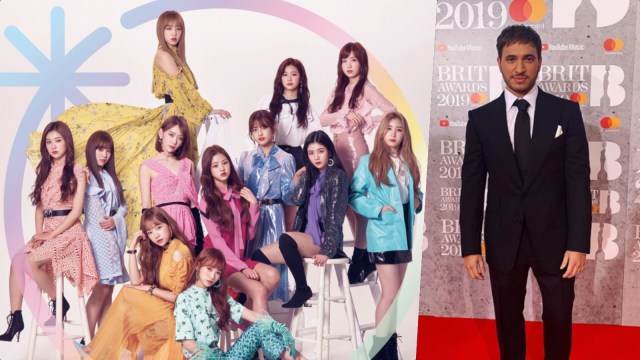 IZ*ONE dan Jonas Blue. Foto: Off The Record Entertainment, Instagram/@jonasblue