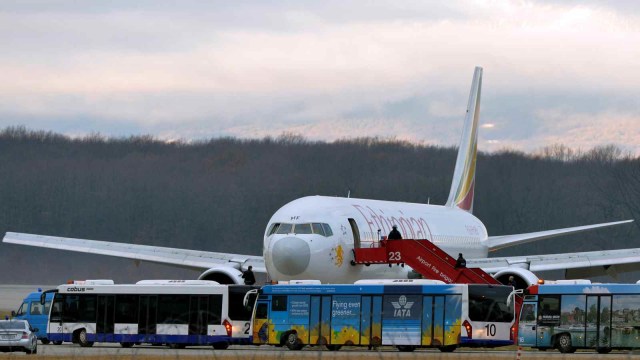 Ilustrasi Ethiopian Airlines. Foto: AFP